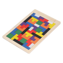 Pine Wood Puzzle for Intellectual Play