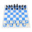 Travel Chess Set Plastic Pieces Kids 10