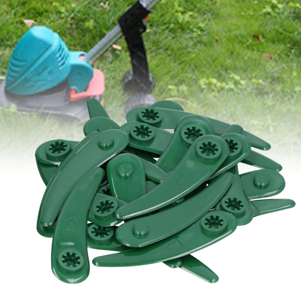 25pcs Bosch Lawn Mower Cutting Blades Plastic
