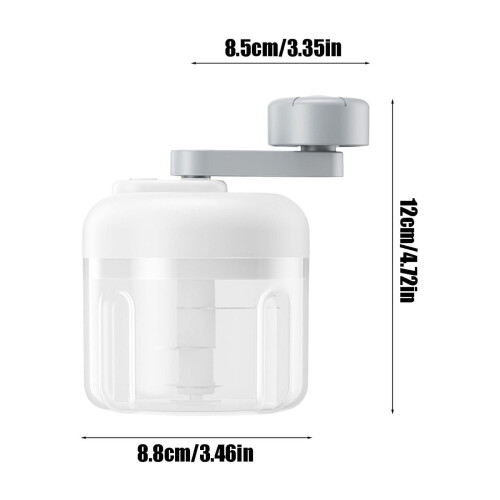 Handheld Food Chopper for Garlic Vegetables Meat 250ml 2