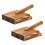 Teigtaschenpresse aus Holz – 2er-Pack 1