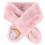 Cachecol infantil de pelúcia rosa para o inverno, 20 x 7,4 cm (7,9 x 2,9 polegadas) 4
