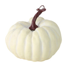 5.5 Inch Reusable Plastic Fake Pumpkin Decor for Seasonal Holiday Decoration Thanksgiving Fall Table Centerpiece Festive Mood