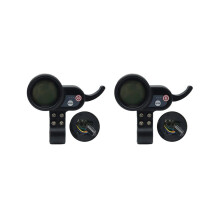 2 écrans LCD 36V-60V pour tableau de bord de trottinette électrique, compteur et accélérateur (accessoires pour trottinette électrique JP)