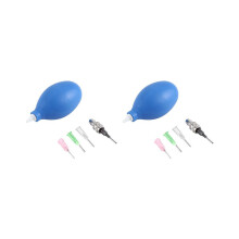 Ensemble de 2 outils et fournitures pour poterie : applicateur de précision en céramique, embouts d'applicateur de 3 onces ()