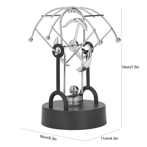 Futuristic Dolphin Kinetic Desk Toy 2