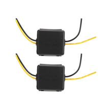 Lot de 2 filtres d'alimentation pour voiture 12 V, anti-parasites, réduction des bruits parasites, filtre d'alimentation stéréo fiable