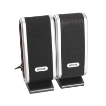 2 Pcs USB Computer Speakers Portable Speaker Stereo 3.5mm with Ear Jack for Desktop PC Laptop