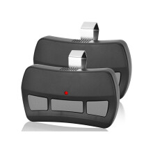 Lot de 2 télécommandes Genie IntelliCode pour porte de garage, GITR-3, compatible avec les ouvre-portes de garage Genie, OCDTR-3 et 37517S.