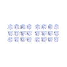 Waterproof LED Ice , 24Pcs Multi Color Flashing Glow in the Dark LED Light Ice Glowinthedark for Drinking Party
