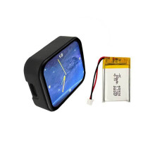Écran tactile LCD ESP32 de 1,69 pouce avec boîtier et batterie pour mini TV, horloge, décoration, jeu de dinosaure 240x280