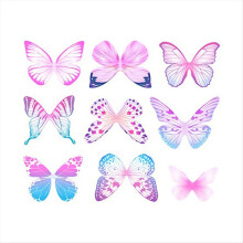 Sticker mural en PVC électrostatique effet verre pour fenêtre, motif prisme arc-en-ciel - B