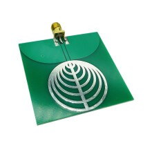 Antenne UWB (Ultra Wideband) à impulsions, fréquence de fonctionnement 2,4-10,5 GHz, connecteur SMA femelle