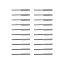 Lot de 20 pierres à aiguiser pour tronçonneuse, fraises cylindriques diamantées, outil de polissage et d'affûtage, 5/32 pouce/4 mm