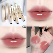 (Type #5) Ypyp Kleine Gouden Tube Solid Mirror Lipgloss Water Lichte Hydraterende Lippenstift