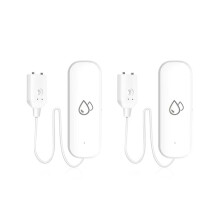Tuya WLAN-Wassersensor mit Leckagealarm, Überschwemmungsmelder, Fernbedienung für Zuhause, Sicherhei