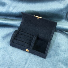 Jewelry Box Travel Case for Rings and Earrings