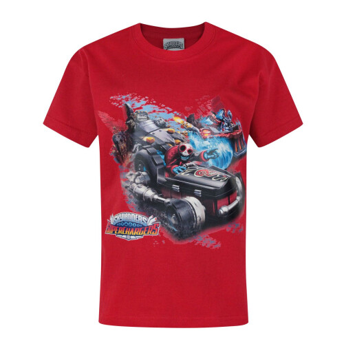 Skylanders Skylanders Short Sleeved T-Shirt (Boys Red)