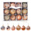 Christmas Glitter Balls Gold 2.36In 12PCS 1