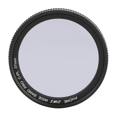Κιτ φίλτρου φακού VIFERR37mm CPL για κάμερα smartphone, συμβατό με φακούς κινητών τηλεφώνων,
