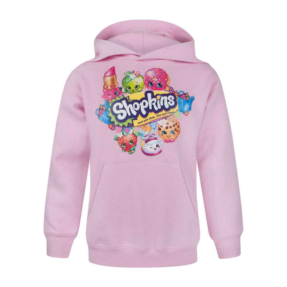 Shopkins Hoodie (Girls Pink)