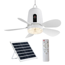 16,5 inch plafondventilator op zonne-energie met ingebouwde-15W