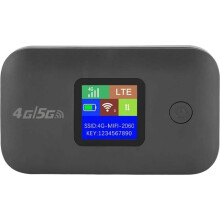 Draagbare 4G 5G Lte Wifi-router met hotspot, draadloos, 150 Mbps, 3000 mAh batterij, ondersteunt 10 gebruikers, type-c, zonder simkaart