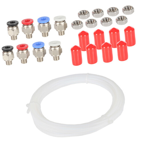 PTFE-Schlauch mit 2,5 mm Außendurchmesser und 4 mm-Anzug D