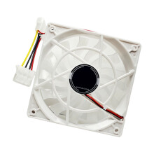 120X120X15Mm Computerbehuizingsventilator 12V PWM-Wit Grote 4D