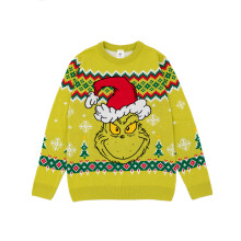 (Small) The Grinch Christmas Jumper (Unisex Green)
