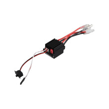 320A ESC Brushed Forward Reverse Electric Speed Controller with Brake Waterproof Support 2-3S Battery for RC Car Boat