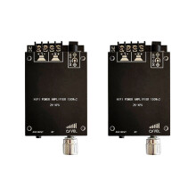 2x ZK-XPS 5.0 Leistungsverstärkerplatine, Dual-150-W-Kanal-Verstärkerplatine mit Kurzschlussschutz