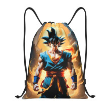 Dragon Ball Classic Turnbeutel, faltbar, Sport, Fitness, Turnbeutel, Unisex, Strand- und Reisetasche, klein