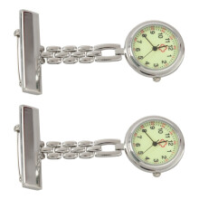 2X Nurse Doctor Brooch Pocket Fob Pendant Quartz Watch New