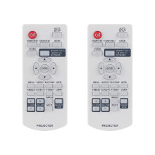 2 télécommandes de remplacement N2QAYA000116 pour vidéoprojecteur LCD PT-LB382, PT-LB332, PT-LW312 et PT-LW362