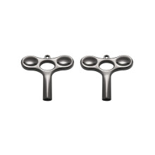 3X Handtrainer - Grip-, onderarm- en polsversterker - Vingerstrektrainer voor knijpen en buigen - St