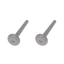 2X Car Rear Folding  Release Handle Knob 64580FA510MU 64580FA510LL for  Forester 2009-2013 Impreza Light Gray