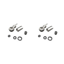 2X Bicycle Cable End Set Hose Banjo Connector for LEVEL RED HRD ETAP S900 ELIXIR with Olives& Sealing Ring