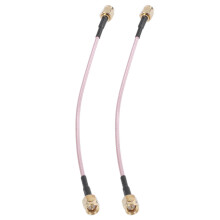 Câble pigtail avec 2 connecteurs SMA mâles de 6,5 pouces de longueur