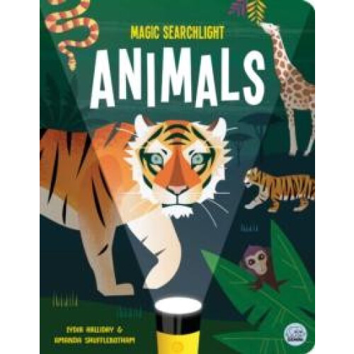Magic Searchlight Animals by Lydia Halliday Hardcover Book