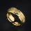 8 mm gouden wolfraam ring voor dames en heren 1