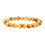 Blue & Gold Stone Beaded Stretch Bracelet 1