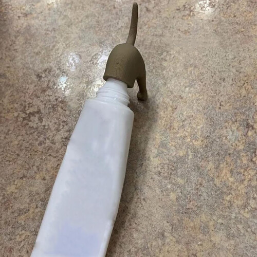 Novelty Toothpaste Tube Dog Cap