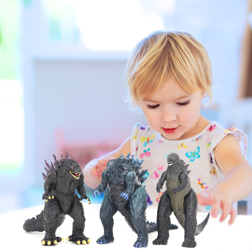 6PCS Funny Monster PVC Statues 2