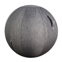 Yoga Ball Cover Gray Durable 55cm