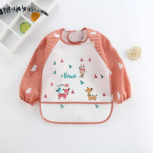 Waterproof Toddler Apron Long Sleeve Bib