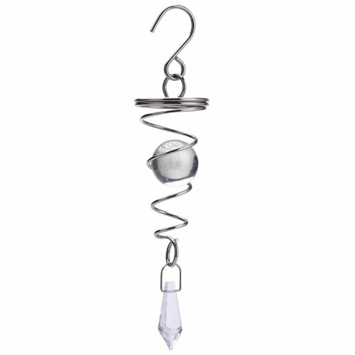 Benafini spiral wind spinner with crystal ball, 1piece