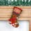 Klassischer gestrickter Weihnachtsstrumpf 1
