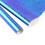 Regenbogenfarbenes, glänzendes Blumen-Geschenkpapier – wasserfest 1