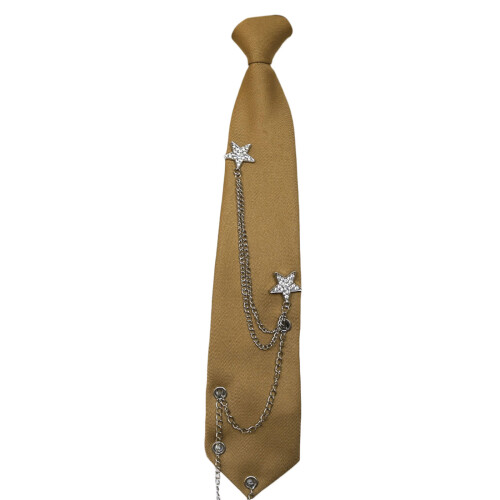 Elegante vorgebundene Uniform-Krawatten mit-Khaki
